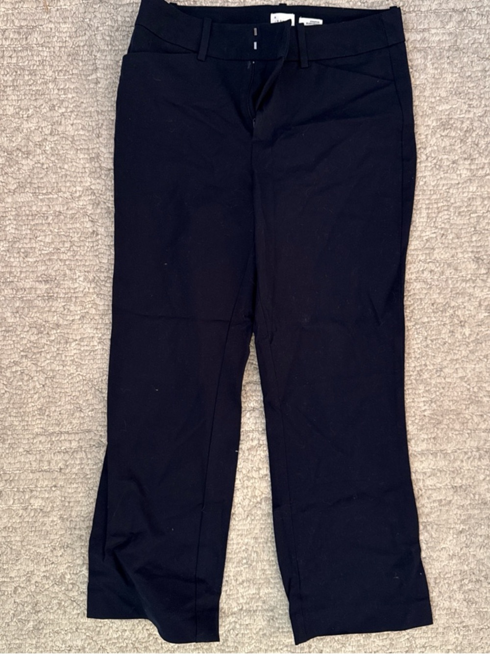 A New Day Navy Blue Straight Leg Trousers